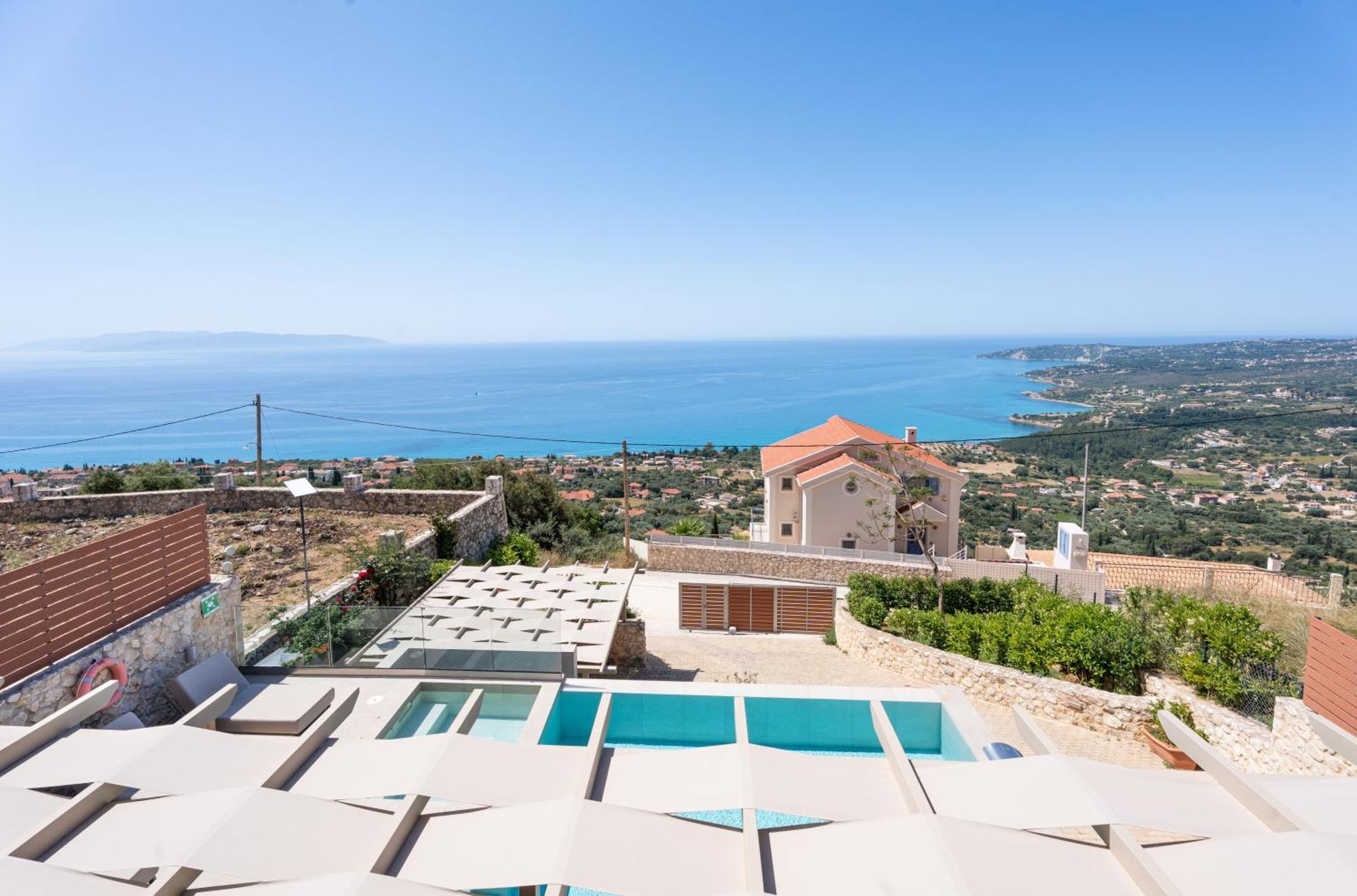 Kefalonia Heaven Villa Vlachata エクステリア 写真