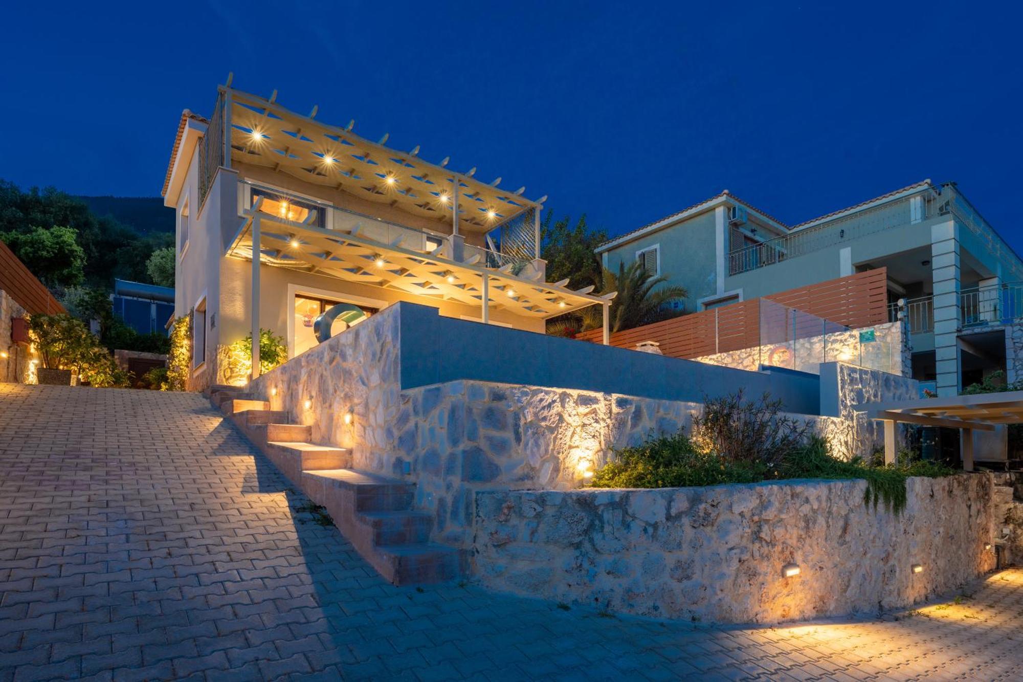 Kefalonia Heaven Villa Vlachata エクステリア 写真